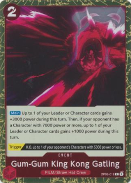 Gum-Gum King Kong Gatling