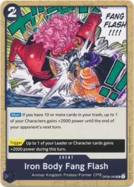 Iron Body Fang Flash