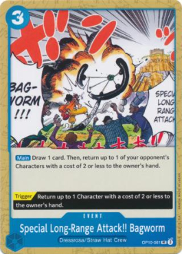 Special Long-Range Attack!! Bagworm
