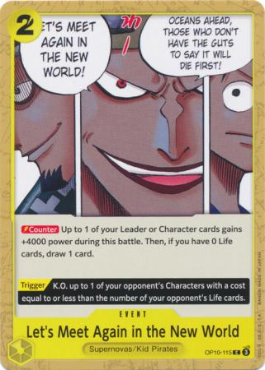 Let's Meet Again in the New World