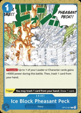 Ice Block Pheasant Peck