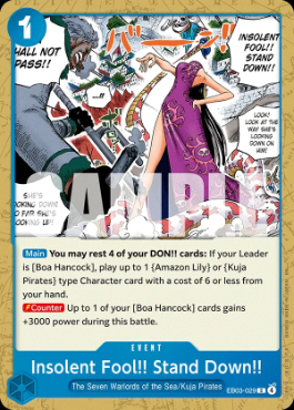 Insolent Fool!! Stand Down!!