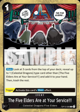 The Five Elders Are at Your Service!!!